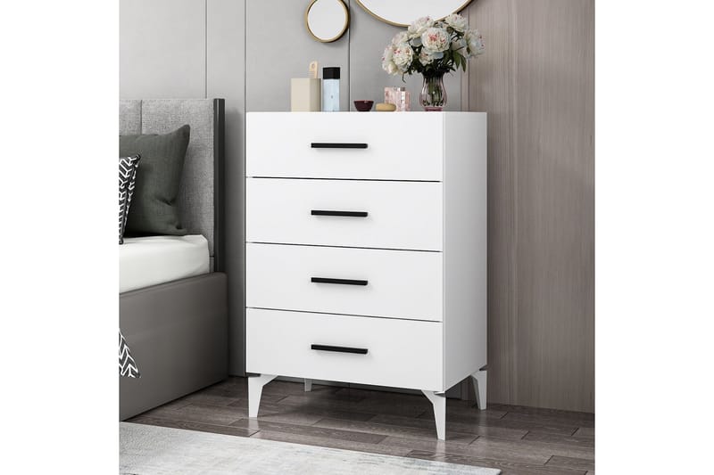 Fruitland Kommode 72 cm - Hvit - Oppbevaring - Oppbevaringsmøbler - Kommode - Entrekommode