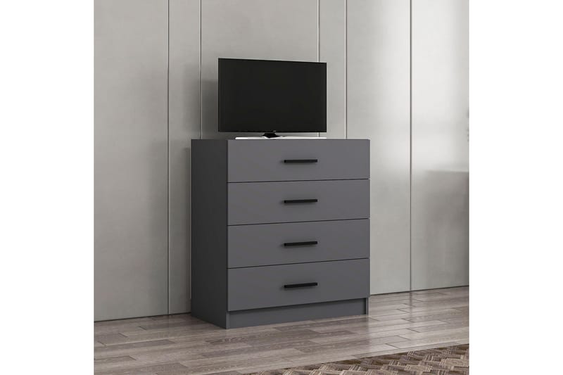 Fruitland Kommode 90 cm - Antrasitt - Oppbevaring - Oppbevaringsmøbler - Kommode - Entrekommode