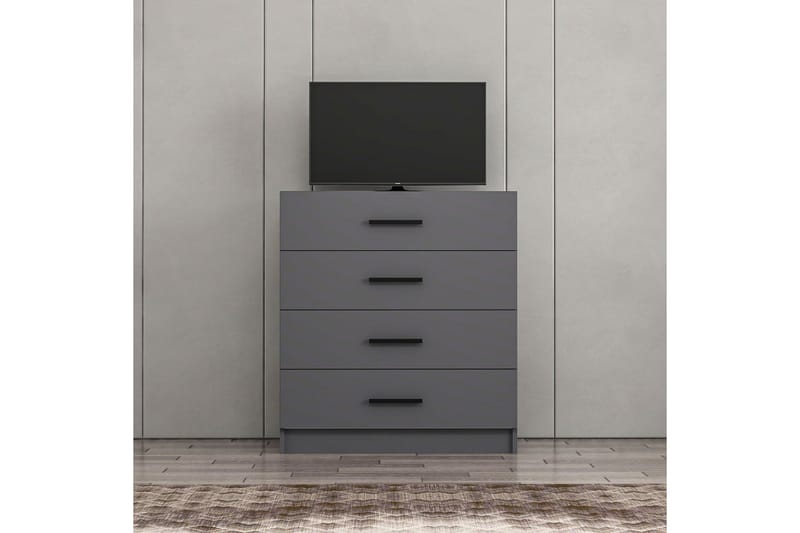 Fruitland Kommode 90 cm - Antrasitt - Oppbevaring - Oppbevaringsmøbler - Kommode - Entrekommode