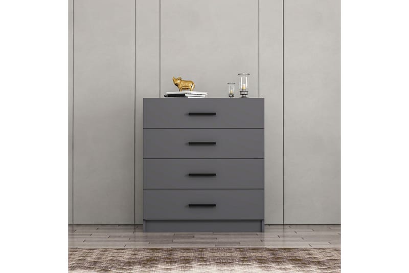 Fruitland Kommode 90 cm - Antrasitt - Oppbevaring - Oppbevaringsmøbler - Kommode - Entrekommode