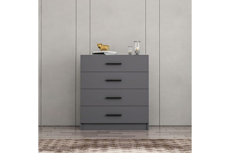 Fruitland Kommode 90 cm - Antrasitt - Oppbevaring - Oppbevaringsmøbler - Kommode - Entrekommode