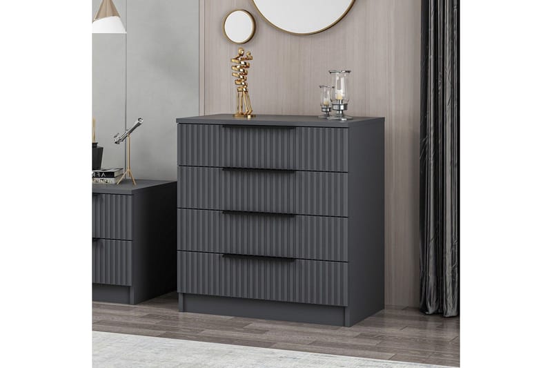 Fruitland Kommode - Antrasitt - Oppbevaring - Oppbevaringsmøbler - Kommode - Entrekommode