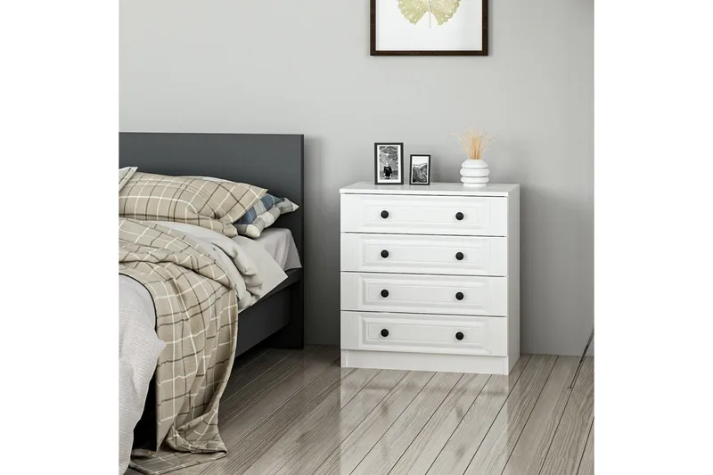 Fruitland Kommode - Hvit - Oppbevaring - Oppbevaringsmøbler - Kommode - Entrekommode