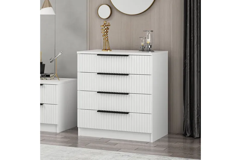 Fruitland Kommode - Hvit - Oppbevaring - Oppbevaringsmøbler - Kommode - Entrekommode