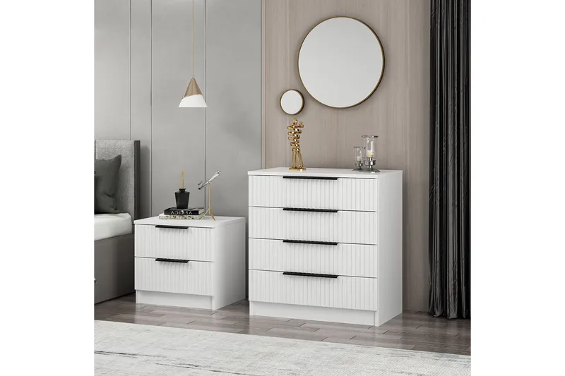 Fruitland Kommode - Hvit - Oppbevaring - Oppbevaringsmøbler - Kommode - Entrekommode