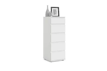Fusterla Kommode Kommode cm - Hvit - Oppbevaring - Oppbevaringsmøbler - Kommode - Entrekommode