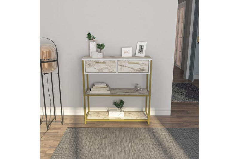 Fynlor Kommode 90 cm - Hvit - Oppbevaring - Oppbevaringsmøbler - Kommode - Entrekommode