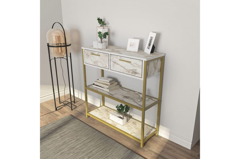 Fynlor Kommode 90 cm - Hvit - Oppbevaring - Oppbevaringsmøbler - Kommode - Entrekommode