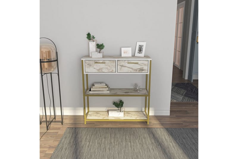 Fynlor Kommode 90 cm - Hvit - Oppbevaring - Oppbevaringsmøbler - Kommode - Entrekommode