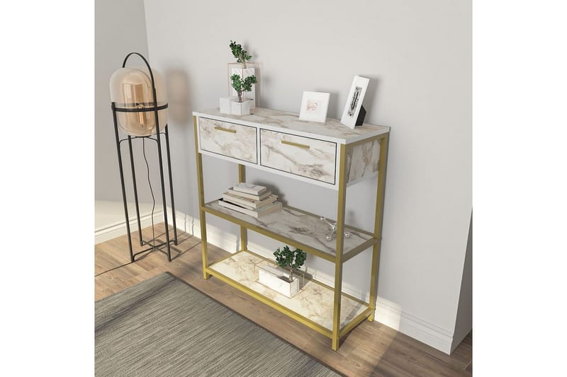 Fynlor Kommode 90 cm - Hvit - Oppbevaring - Oppbevaringsmøbler - Kommode - Entrekommode