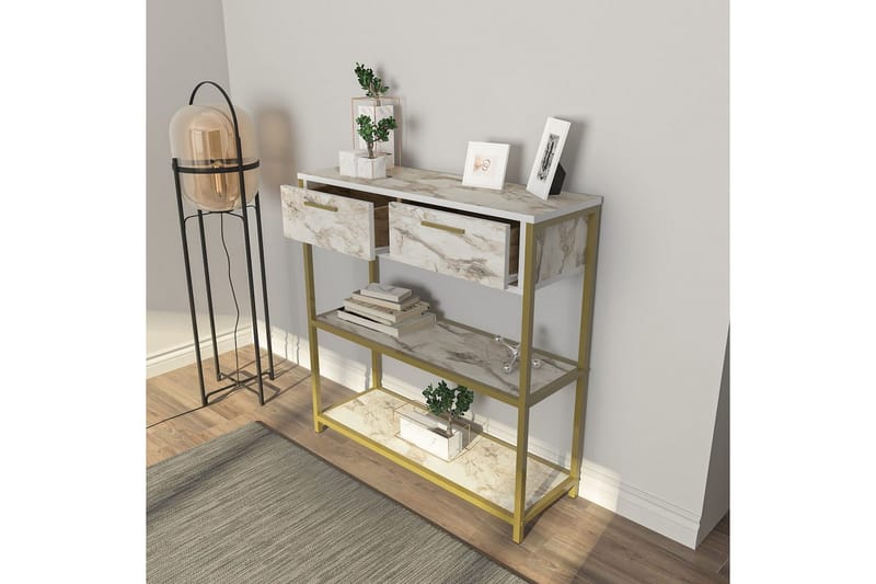 Fynlor Kommode 90 cm - Hvit - Oppbevaring - Oppbevaringsmøbler - Kommode - Entrekommode