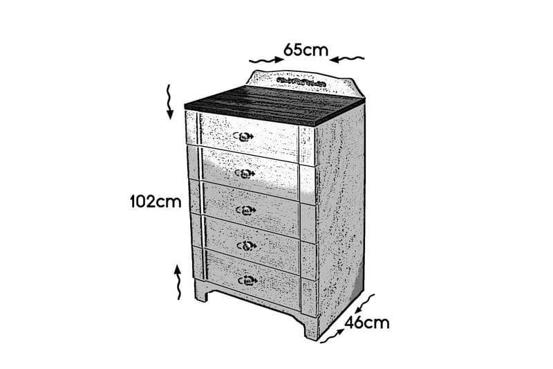 Gaszpar Kommode - Oppbevaring - Oppbevaringsmøbler - Kommode - Entrekommode