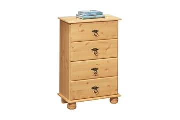 Hjørnekommode Loft24 Welton Kommode 50x80 cm Brun - Oppbevaring - Oppbevaringsmøbler - Kommode
