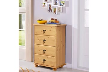 Hjørnekommode Loft24 Welton Kommode 50x80 cm Brun - Oppbevaring - Oppbevaringsmøbler - Kommode