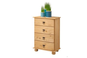 Hjørnekommode Loft24 Welton Kommode 50x80 cm Brun - Oppbevaring - Oppbevaringsmøbler - Kommode