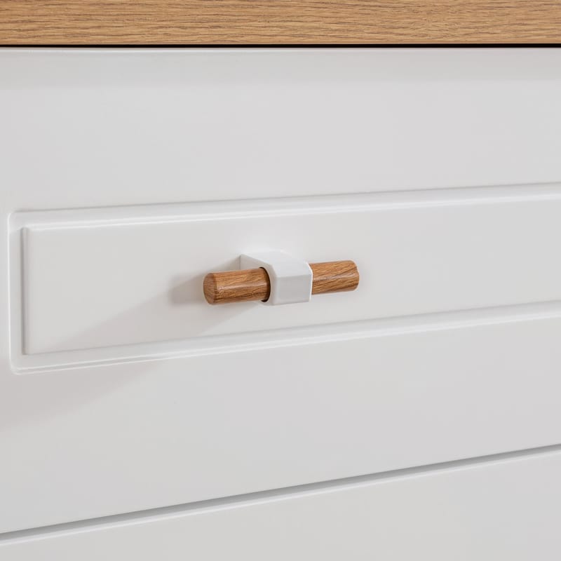 Kommode Homitis Vita Bohem (80 x 80 x 45 cm) hvit - Oppbevaring - Oppbevaringsmøbler - Kommode