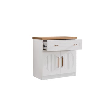 Kommode Homitis Vita Bohem (80 x 80 x 45 cm) hvit - Oppbevaring - Oppbevaringsmøbler - Kommode
