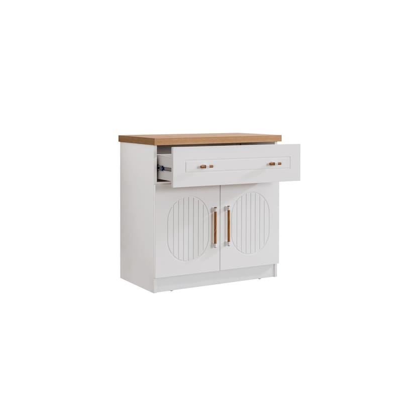 Kommode Homitis Vita Bohem (80 x 80 x 45 cm) hvit - Oppbevaring - Oppbevaringsmøbler - Kommode