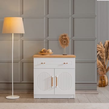 Kommode Homitis Vita Bohem (80 x 80 x 45 cm) hvit - Oppbevaring - Oppbevaringsmøbler - Kommode