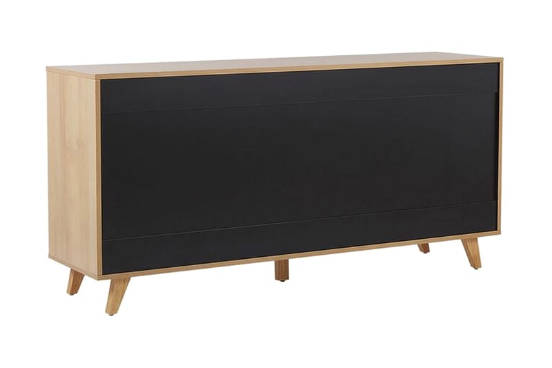 Ilion Kommode 155 cm - Lyst Tre/Hvit - Oppbevaring - Oppbevaringsmøbler - Kommode