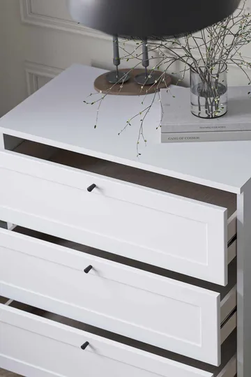 Interlaken kommode 75 cm - Hvit - Oppbevaring - Oppbevaringsmøbler - Kommode - Entrekommode