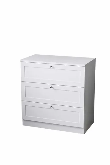 Interlaken kommode 75 cm - Hvit - Oppbevaring - Oppbevaringsmøbler - Kommode - Entrekommode