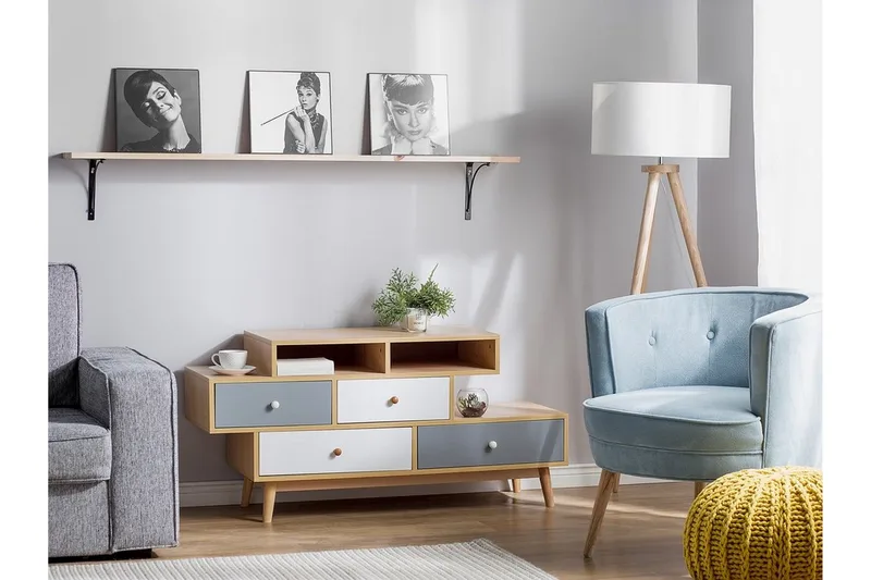 Irvine Kommode 40 / 119,5 cm - Tre / Natur - Oppbevaring - Oppbevaringsmøbler - Kommode