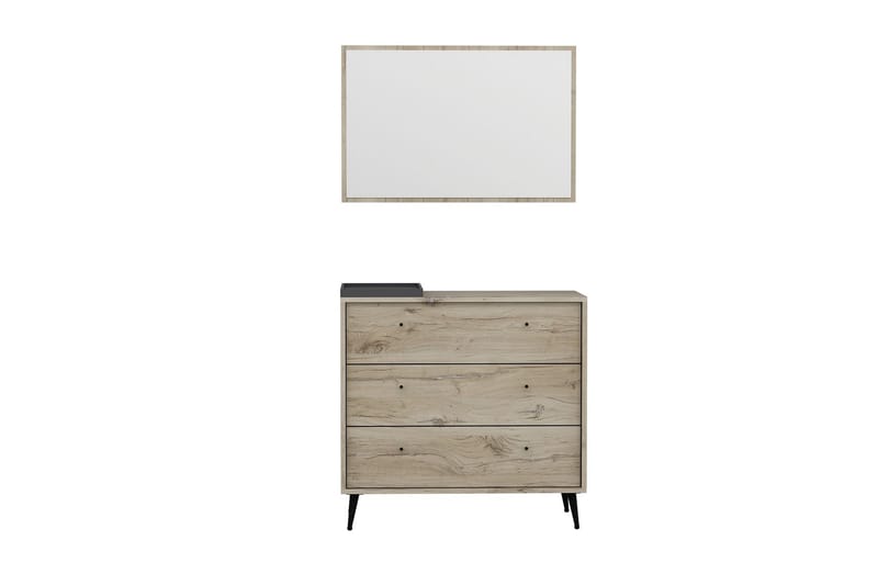 Jarlech Kommode 90 cm - Valnøtt - Oppbevaring - Oppbevaringsmøbler - Kommode - Entrekommode