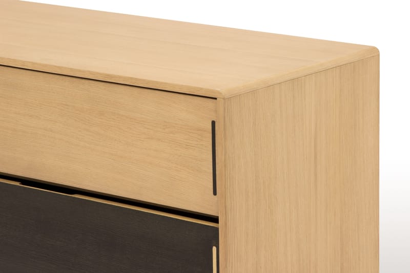 Jerup Kommode150x50 cm Massiv Eik - Brun - Oppbevaring - Oppbevaringsmøbler - Kommode