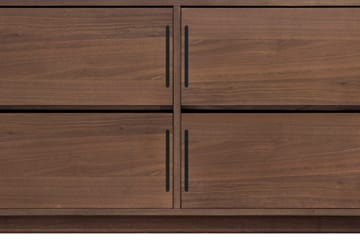 Jerup Kommode150x50 cm Massiv Valnøtt - Brun - Oppbevaring - Oppbevaringsmøbler - Kommode