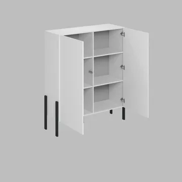 Kommode Jukon 2 dører - Hvit Supermatt - Oppbevaring - Oppbevaringsmøbler - Sideboard & skjenker