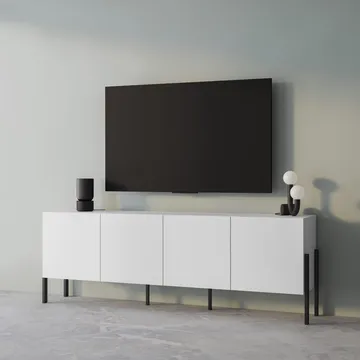 Kommode Jukon 4 dører - Hvit Supermatt - Oppbevaring - Oppbevaringsmøbler - Sideboard & skjenker