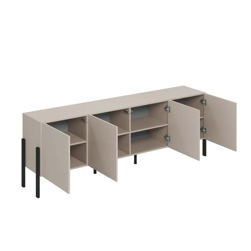 Kommode Jukon 4 dører - Kashmir - Oppbevaring - Oppbevaringsmøbler - Sideboard & skjenker