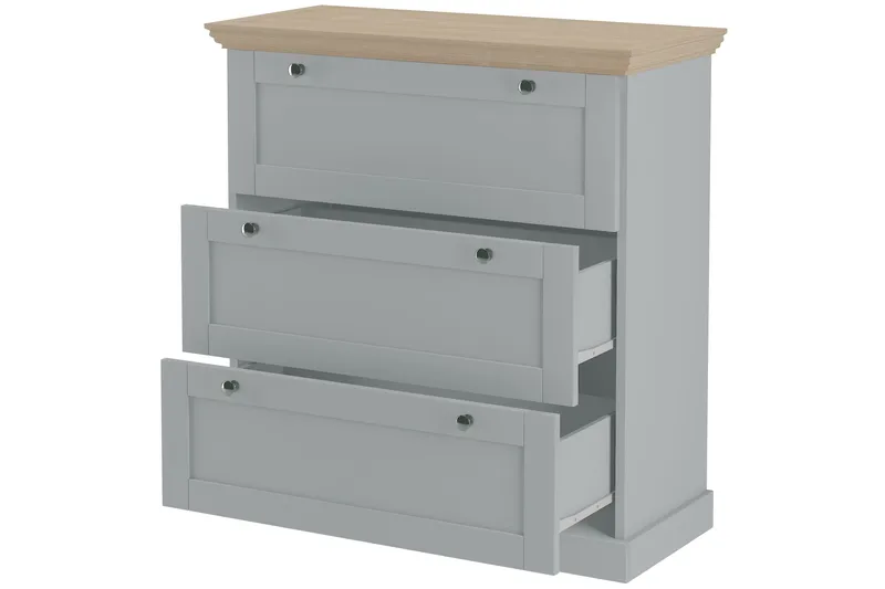 Jundapah Kommode - Grå/Brun - Oppbevaring - Oppbevaringsmøbler - Kommode - Entrekommode