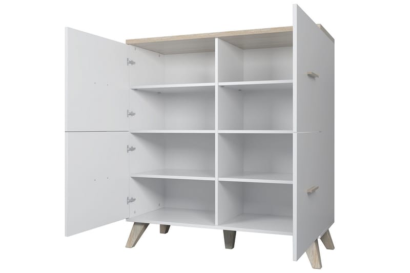 Kardos Kommode 110 cm - Natur/Svart - Oppbevaring - Oppbevaringsmøbler - Kommode - Entrekommode