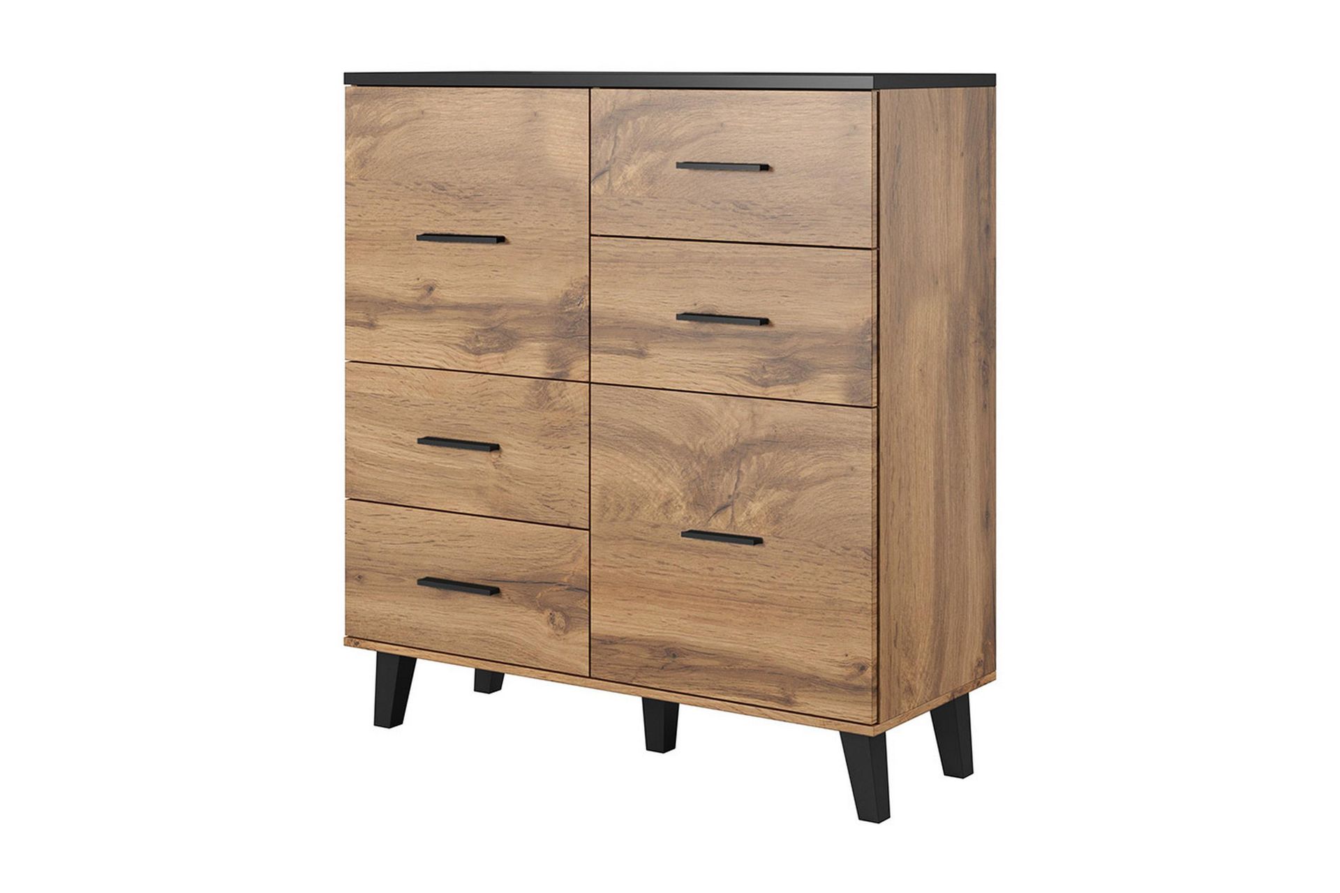 Kardos Kommode 45x110 cm - Natur/Svart - Oppbevaring - Oppbevaringsmøbler - Kommode - Entrekommode