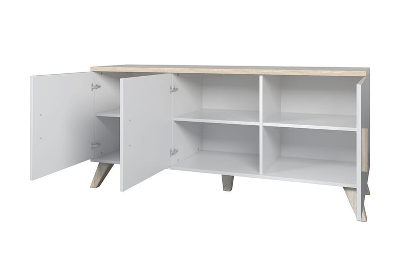 Kardos Kommode 45x150 cm - Natur/Svart - Oppbevaring - Oppbevaringsmøbler - Kommode - Entrekommode