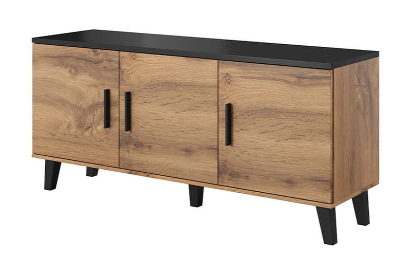 Kardos Kommode 45x150 cm - Natur/Svart - Oppbevaring - Oppbevaringsmøbler - Kommode - Entrekommode