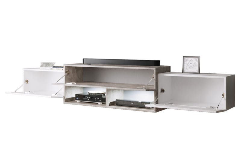 Kommode 150 cm - Hvit - Oppbevaring - Oppbevaringsmøbler - Kommode - Entrekommode