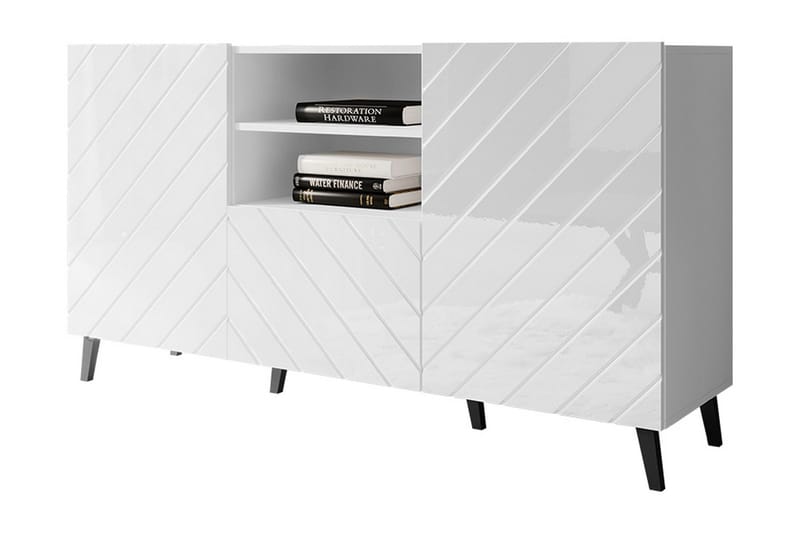 Kommode 150 cm - Hvit - Oppbevaring - Oppbevaringsmøbler - Kommode - Entrekommode