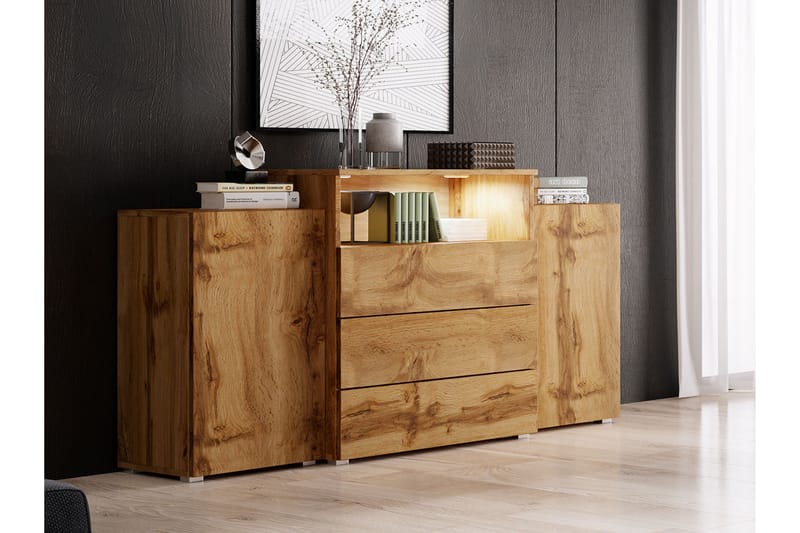 Kommode 150 cm - Natur - Oppbevaring - Oppbevaringsmøbler - Kommode - Entrekommode