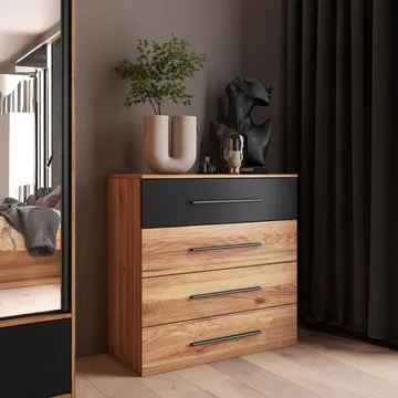 Kommode Beta med 4 Skuffer - Oppbevaring - Oppbevaringsmøbler - Kommode - Entrekommode