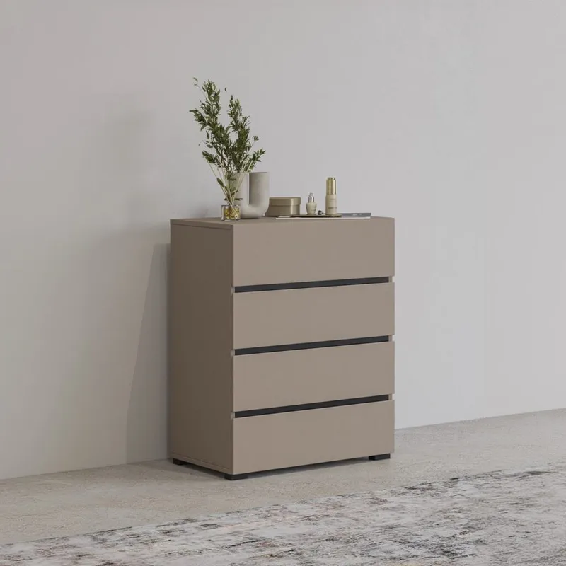 Kommode Cross med 4 skuffer - Congo - Oppbevaring - Oppbevaringsmøbler - Kommode - Entrekommode