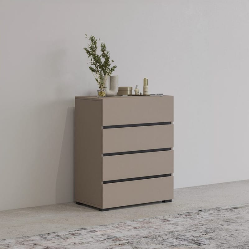 Kommode Cross med 4 skuffer - Congo - Oppbevaring - Oppbevaringsmøbler - Kommode - Entrekommode