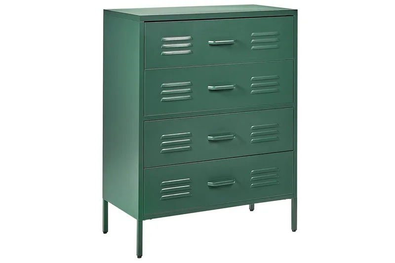 Kommode Enago Grønn - Grønn - Oppbevaring - Oppbevaringsmøbler - Kommode - Entrekommode