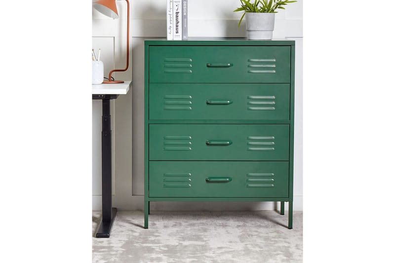 Kommode Enago Grønn - Grønn - Oppbevaring - Oppbevaringsmøbler - Kommode - Entrekommode