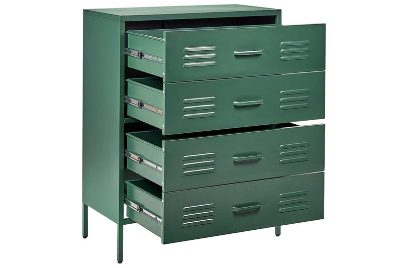 Kommode Enago Grønn - Grønn - Oppbevaring - Oppbevaringsmøbler - Kommode - Entrekommode