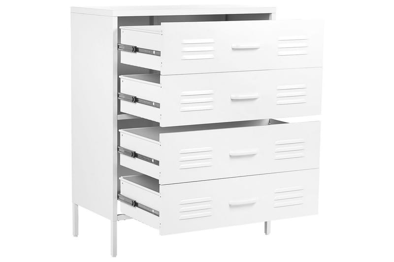 Kommode Enago Hvit - Hvit - Oppbevaring - Oppbevaringsmøbler - Kommode - Entrekommode