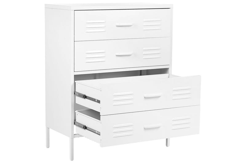 Kommode Enago Hvit - Hvit - Oppbevaring - Oppbevaringsmøbler - Kommode - Entrekommode