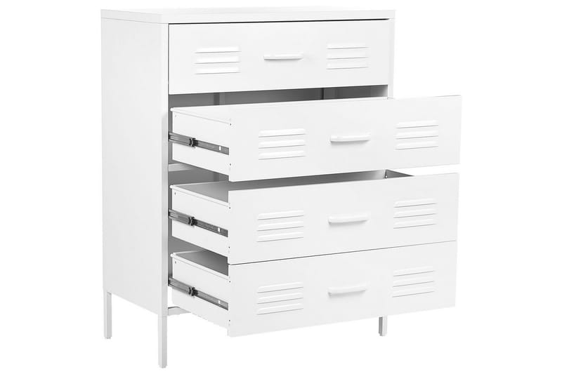 Kommode Enago Hvit - Hvit - Oppbevaring - Oppbevaringsmøbler - Kommode - Entrekommode